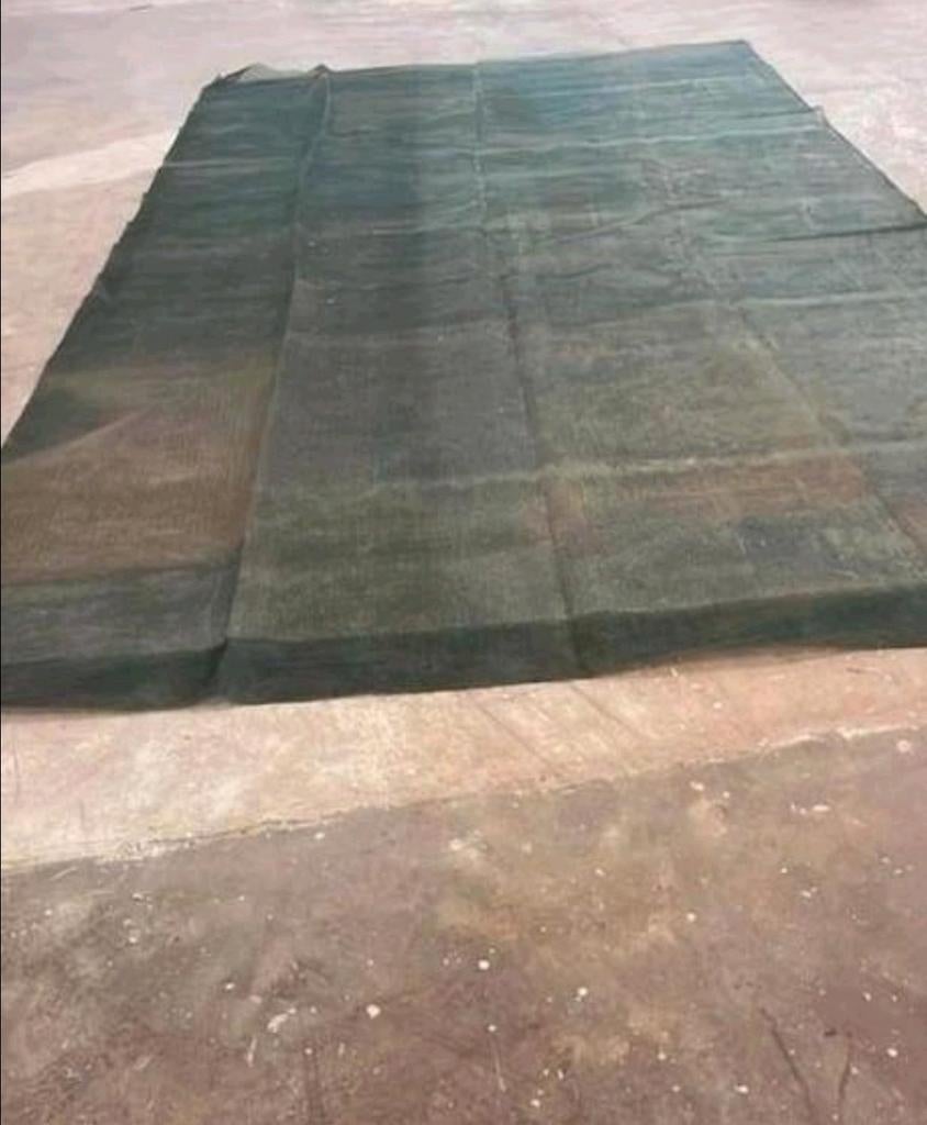 Grote groene netten 3x6 meter,  makkelijk schoon te maken, Tuin en Terras, Ophalen of Verzenden, Nieuw, Minder dan 10 meter, Overige typen