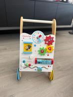 Houte loopwagen Woezel en Pip, Ophalen, Zo goed als nieuw, Duw- of Trekspeelgoed