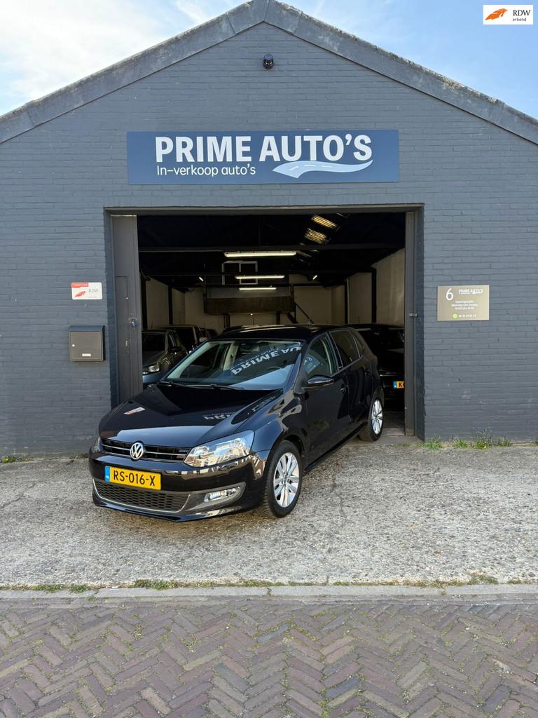 Volkswagen Polo 1.4-16V Highline Stoelverw | Cruise Control, Auto's, Voorwielaandrijving, Zwart, 4 cilinders, Zwart