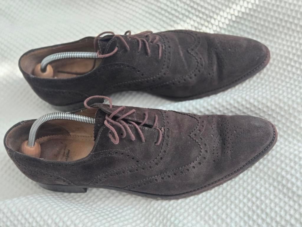 Stijlvolle Cordwainer herenschoenen maat 46 – kwaliteit &, Kleding | Heren, Schoenen, Ophalen of Verzenden, Gedragen, Bruin