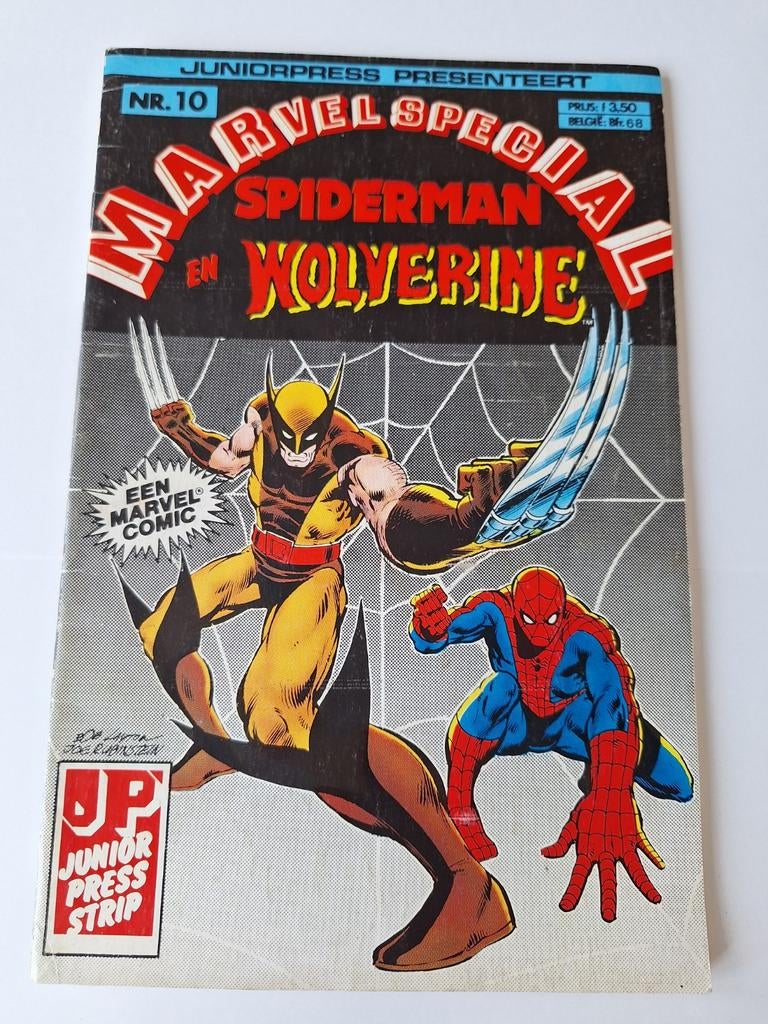 Marvel Special Spiderman en Wolverine., Boeken, Eén comic, Verzenden, Gelezen, Europa