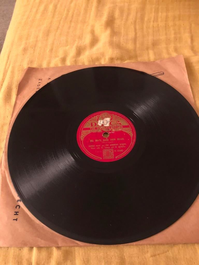 Danny Kaye & the Andrew Sisters 78 toeren, Cd's en Dvd's, Ophalen of Verzenden, 1940 tot 1960, Zo goed als nieuw, 10 inch