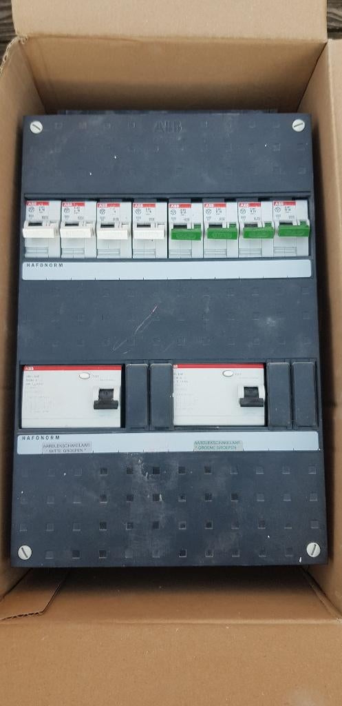Groepenkast ABB, Ophalen of Verzenden, Gebruikt, Overige typen