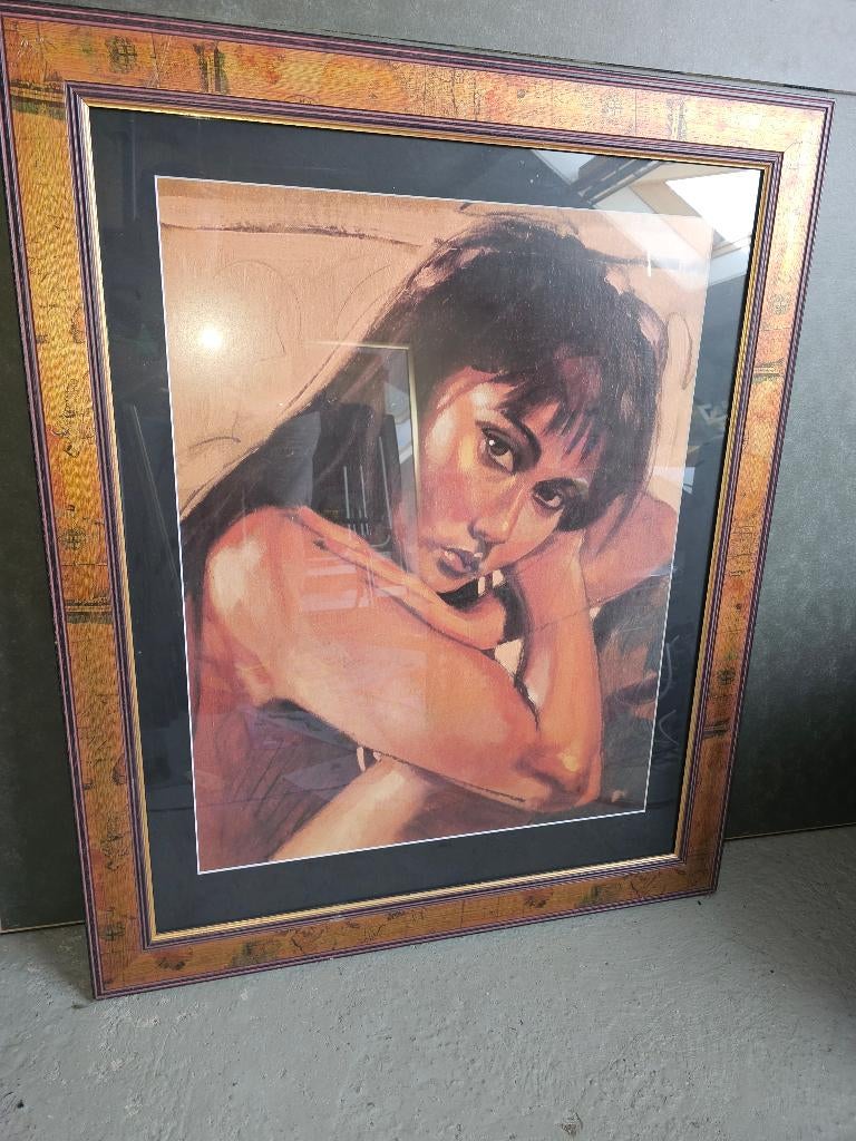 Origineel werk van Nico Vrielink  Klaar voor aan de muur, Ophalen