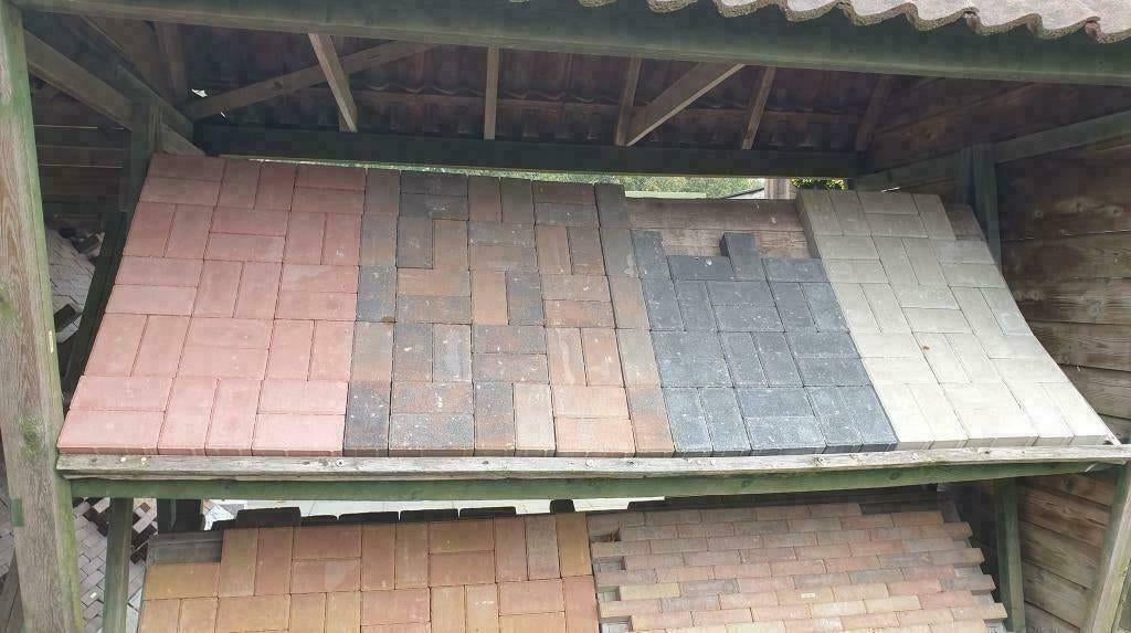 Betonklinker, Ophalen, Nieuw, Beton, Klinkers