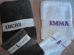 badhanddoek met naam, Ophalen of Verzenden, Nieuw, Handborduren, Overige typen
