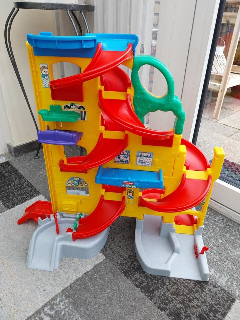 Garage fisher price, Ophalen, Gebruikt, Overige typen, Met licht
