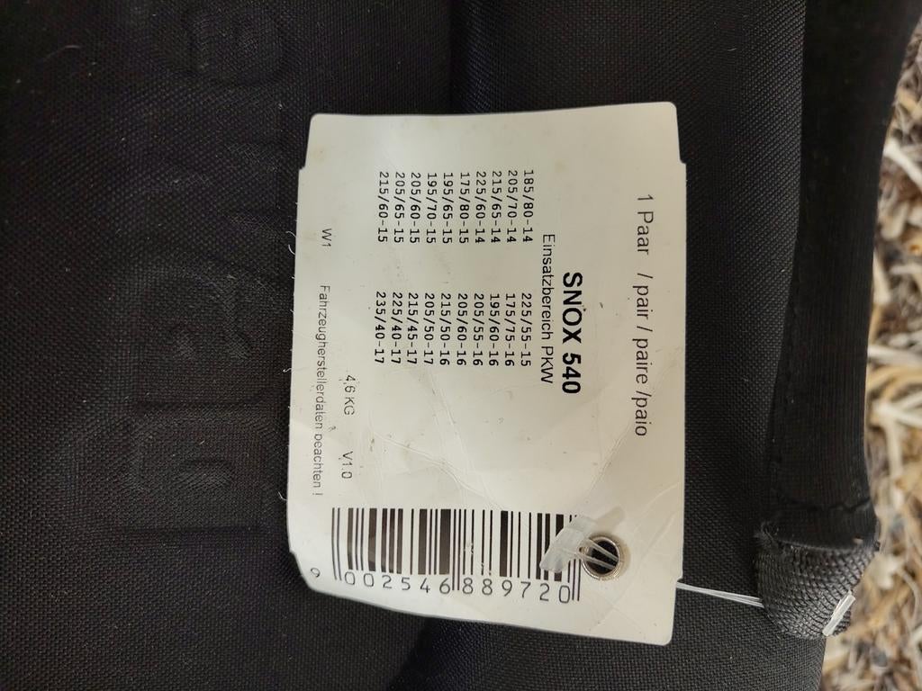 Pewag Snox 540 Sneeuwkettingen - Nieuw, Auto diversen, Sneeuwkettingen, Ophalen of Verzenden, Nieuw