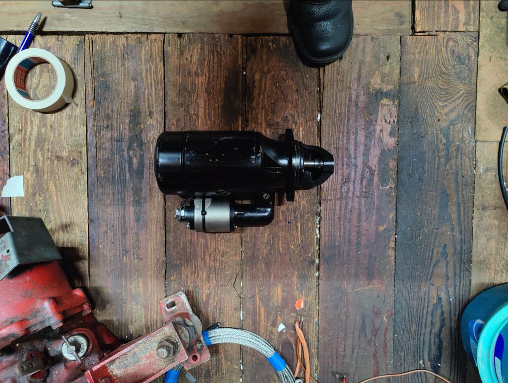 Startmotor OM636 - Gereviseerd voor Mercedes-Benz Oldtimers, Ophalen