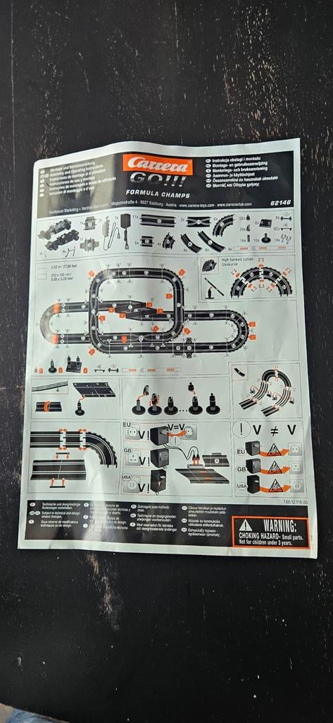 Carrera Go!!! Racebaan Set - Formula Champs, Ophalen, Racebaan, Carrera, Zo goed als nieuw