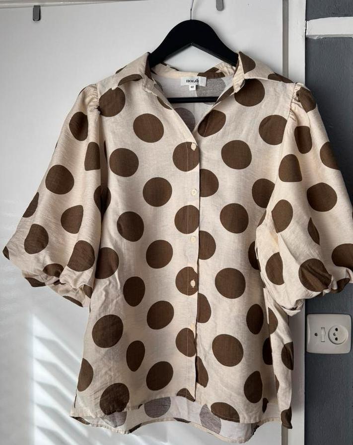Bloes Norah maat 40, Ophalen of Verzenden, Zo goed als nieuw, Maat 38/40 (M), Beige