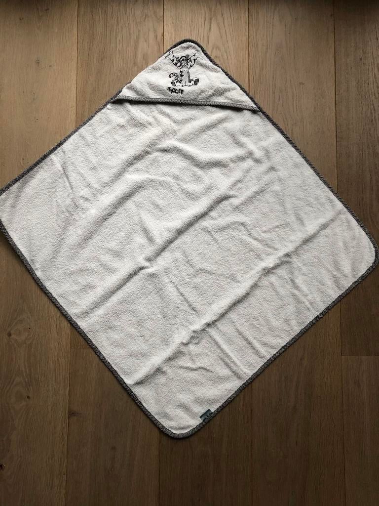 witte badstof badcape badhanddoek Tigger DISNEY Bébé-jou, Ophalen of Verzenden, Zo goed als nieuw, Overige typen, Bébé-jou
