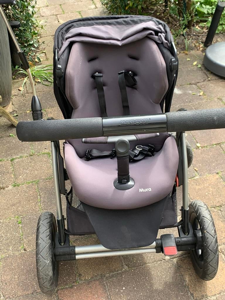 Maxi-Cosi Mura 3 Combiwagen - Compleet en Comfortabel, Kinderen en Baby's, Kinderwagens en Combinaties, Gebruikt, Luchtbanden