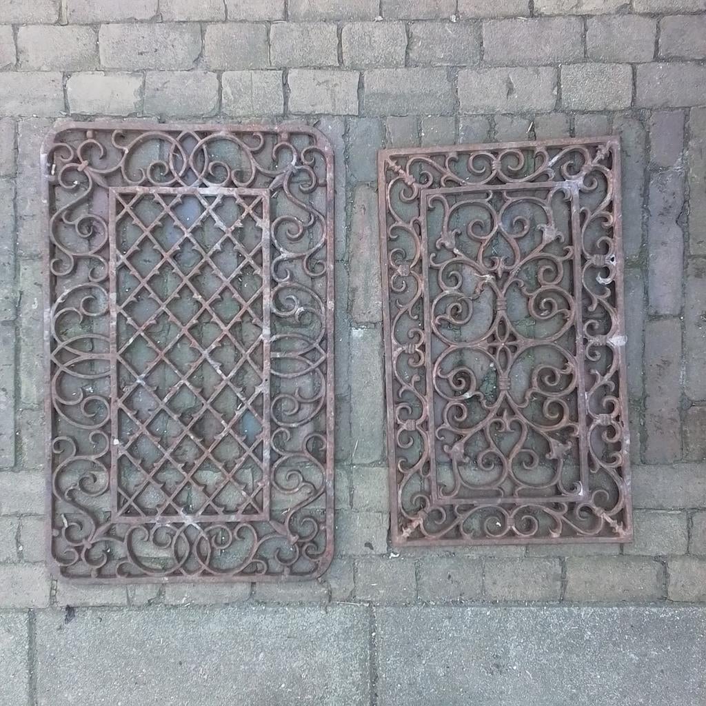 Gietijzeren decoratiematten, Ophalen of Verzenden