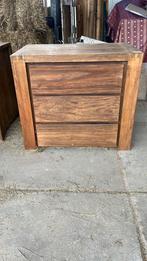 teakhout ladekast, Ophalen, Teakhout, 50 tot 100 cm, Zo goed als nieuw