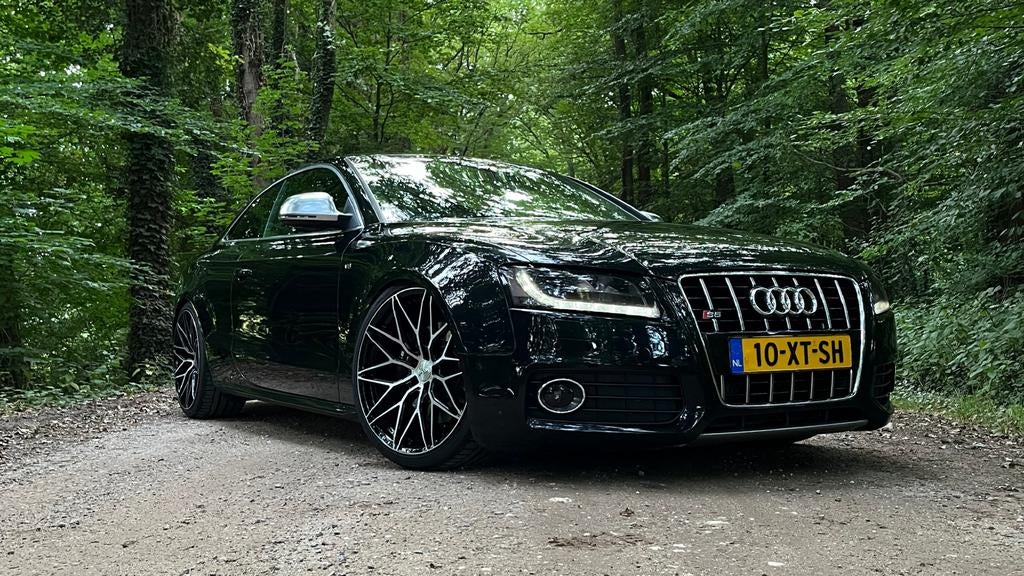 Audi S5 4.2 FSI 260KW Coupe Quattro 2007 Zwart, 4 stoelen, Zwart, Handgeschakeld, Vierwielaandrijving