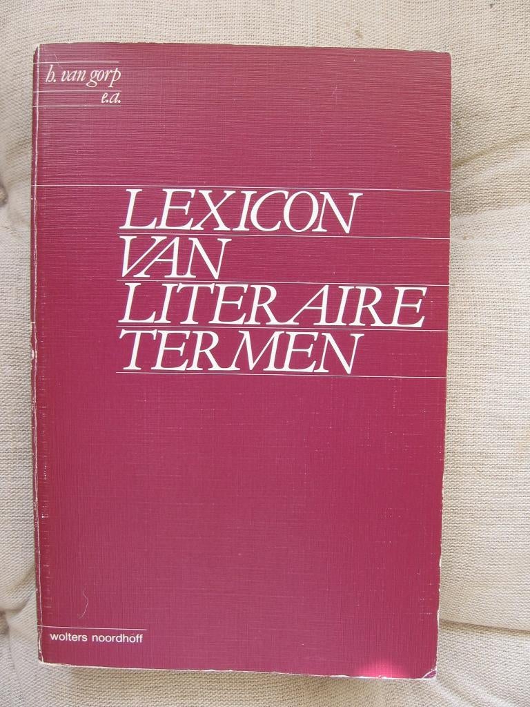 H. van Gorp e.a. - Lexicon van literaire termen, Ophalen of Verzenden, Gelezen