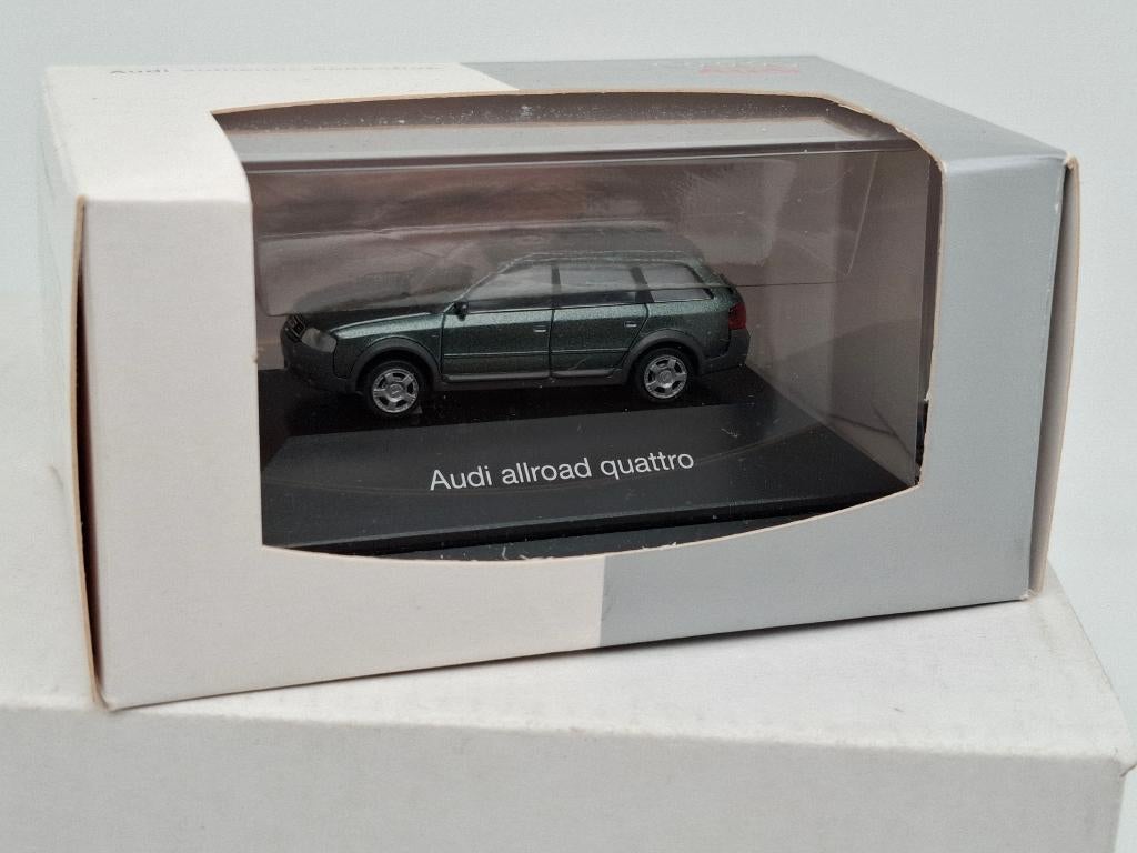 Audi A6 Allroed (groen) - Rietze 1/87, Hobby en Vrije tijd, Modelauto's | 1:87, Verzenden, Zo goed als nieuw, Auto, Rietze