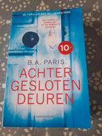 boek b.a. paris - achter gesloten deuren, Boeken, Ophalen of Verzenden, Gelezen