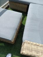 Loungeset grijsbruin, Tuin en Terras, Tuinmeubel-accessoires, Ophalen, Gebruikt
