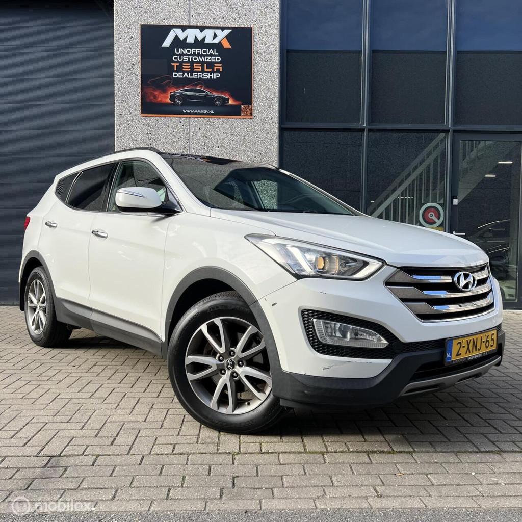 Hyundai Santa Fe 2.2 CRDi 4WD i-Catcher - Automaat, Automaat, Euro 5, 2500 kg, Wit