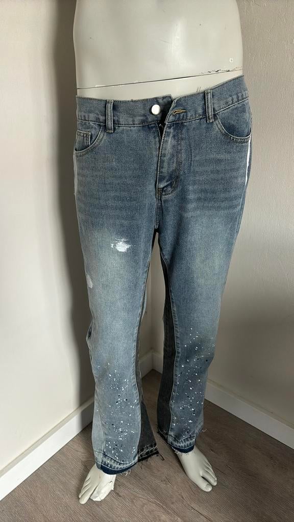 Gallery Dept. x Josué Thomas art denim jeans maat L (nieuw), Kleding | Dames, Ophalen of Verzenden, Zo goed als nieuw, Blauw, W30 - W32 (confectie 38/40)