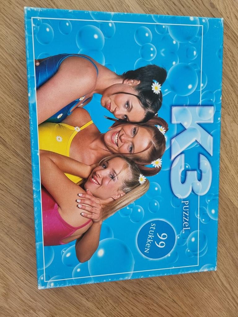 Puzzel K3 99 stukjes, Ophalen, Meer dan 50 stukjes, Zo goed als nieuw, 6 jaar of ouder