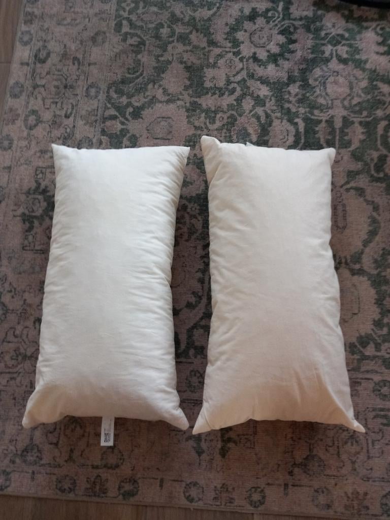 Vulling ikea ektorp lendekussens, Huis en Inrichting, Woonaccessoires | Kussens, Ophalen of Verzenden, Wit, Vierkant