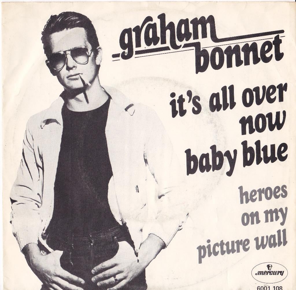 Graham Bonnet (Rainbow) - It's All Over Now Baby 7"-single, 7 inch, Single, Nieuw in verpakking, Rock en Metal