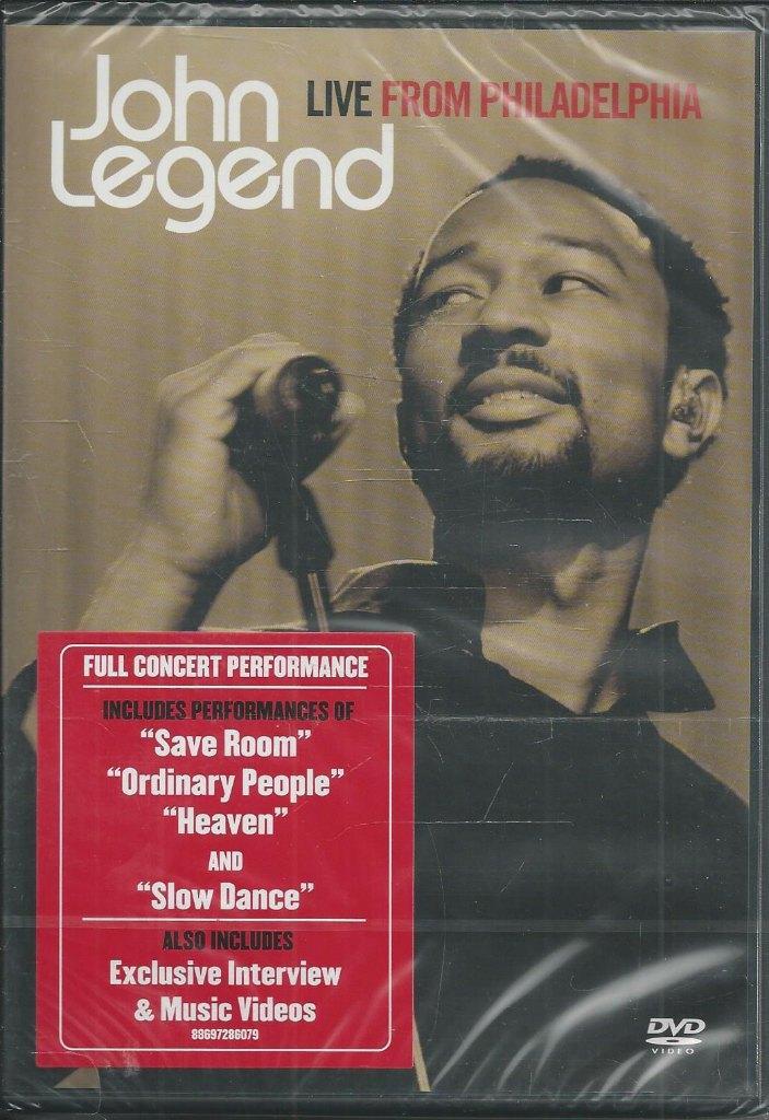 John Legend - Live from Philadephia, Cd's en Dvd's, Dvd's | Muziek en Concerten, Nieuw in verpakking, Muziek en Concerten, Alle leeftijden