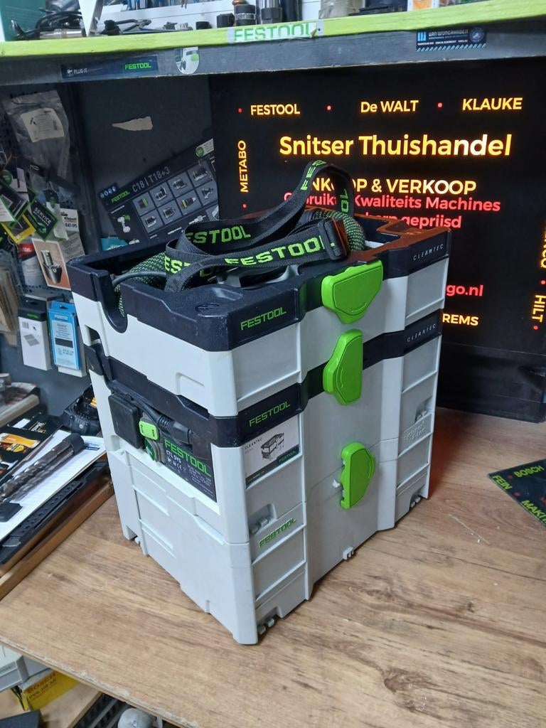 Festool Schuur/Afzuigcombi., Ophalen, -, -, Zo goed als nieuw
