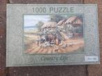 Country life puzzle, Ophalen of Verzenden, 500 t/m 1500 stukjes, Gebruikt, Legpuzzel