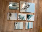Wanddecoratie strand, Huis en Inrichting, Ophalen, Gebruikt, Schilderij, Minder dan 50 cm