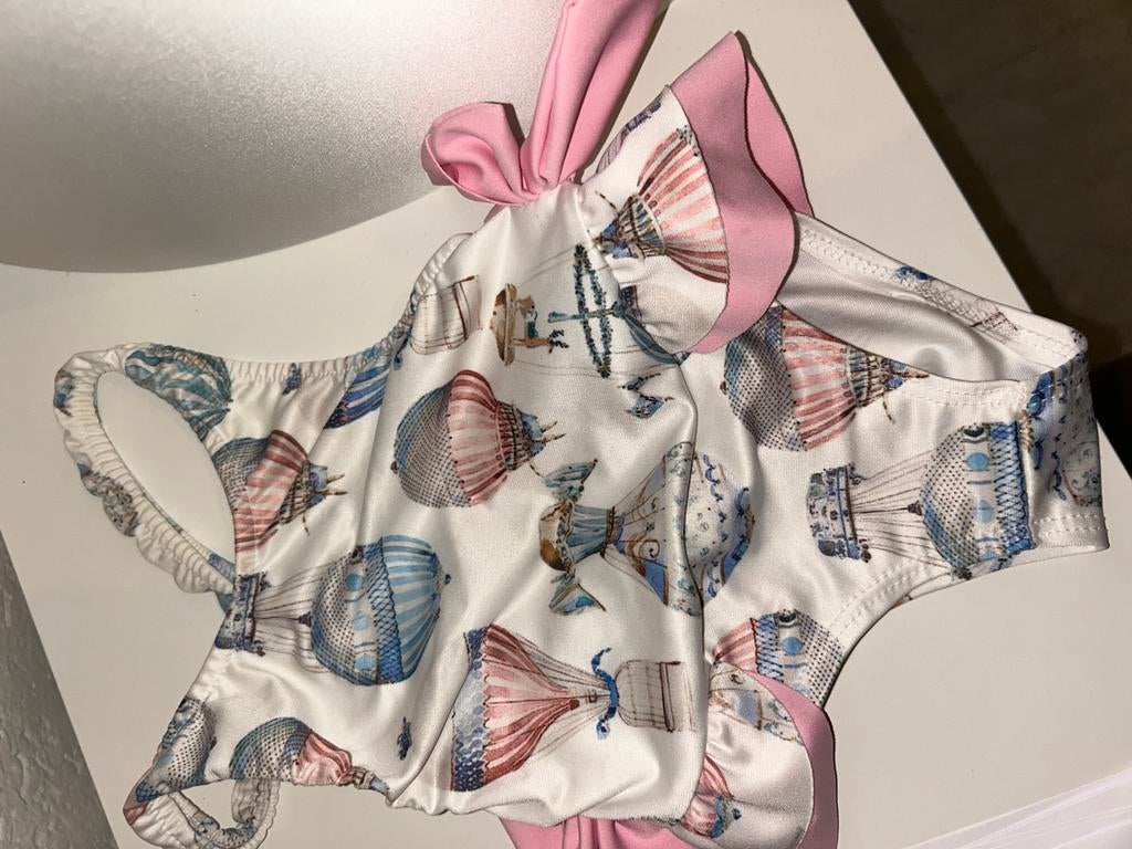 Baby jurkje met zelfde badpakje nieuw, Kinderen en Baby's, Babykleding | Baby-zwemkleding, Ophalen of Verzenden, Nieuw, Meisje