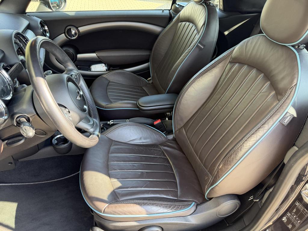 Mini Cooper Cabrio 1.6 Highgate Chili / Leder / Clima / Crui, Auto's, Mini, Euro 5, Gebruikt, 4 cilinders, 4 stoelen