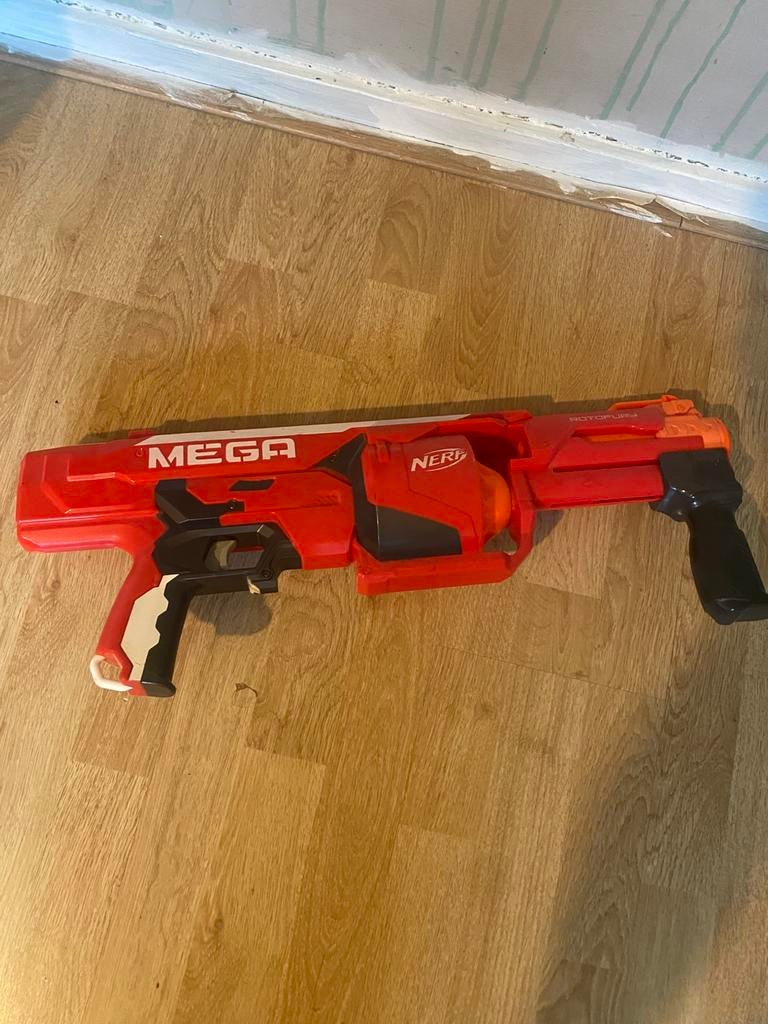 Nerf Mega RotoFury, Ophalen of Verzenden, Zo goed als nieuw