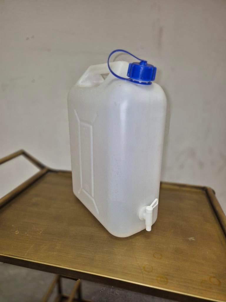Watertank 5 liter, Ophalen