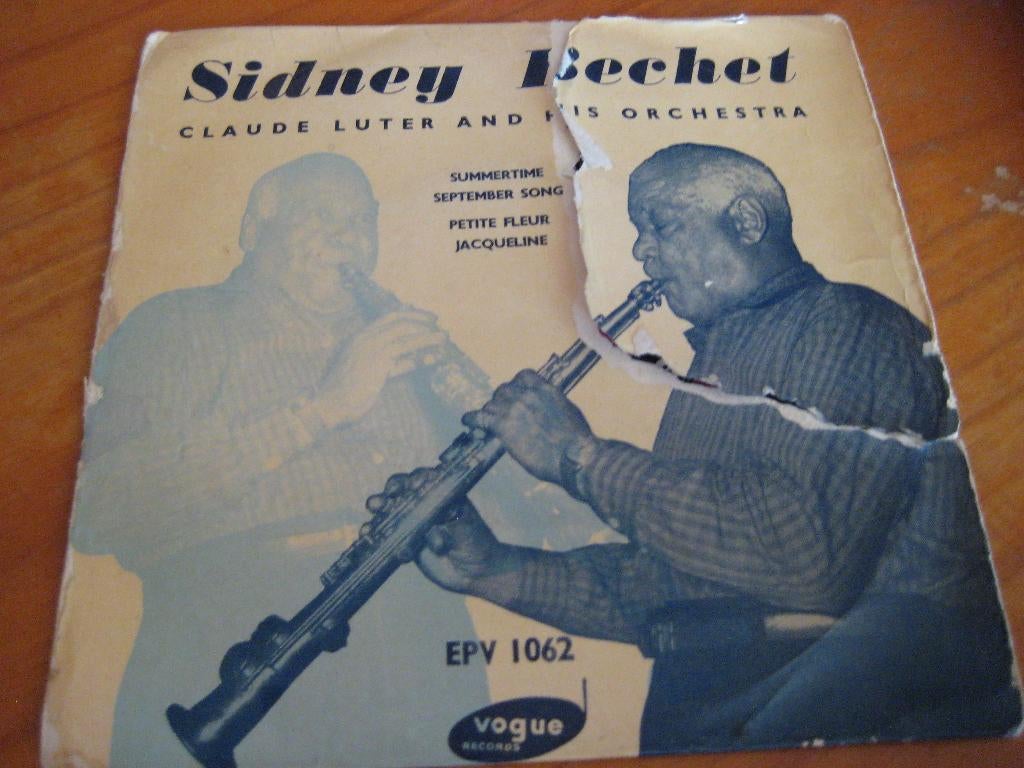 Sidney Bechet + Claude Luter + Orchestra, Ophalen of Verzenden, Zo goed als nieuw, Pop, Single
