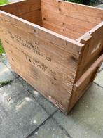 Grote oude houten kist (marine) zonder deksel, Ophalen, Minder dan 50 cm, Gebruikt, 50 tot 100 cm