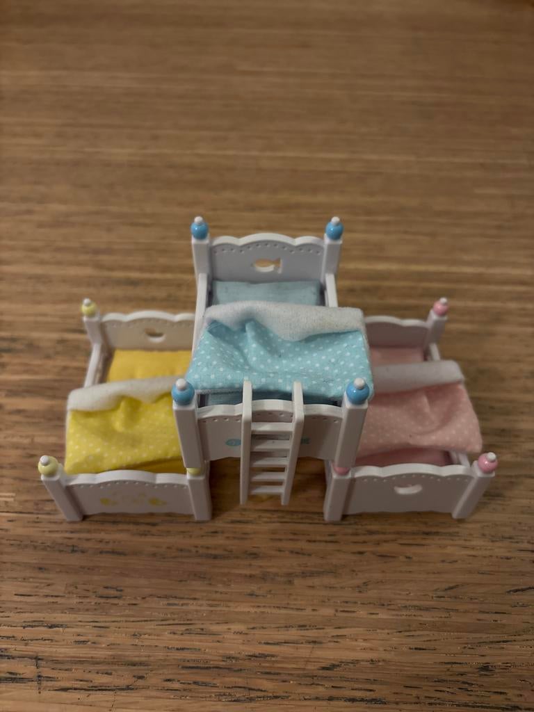 Sylvanian Families stapelbedden - 3-in-1 bedden, Ophalen of Verzenden, Zo goed als nieuw, Jongen of Meisje