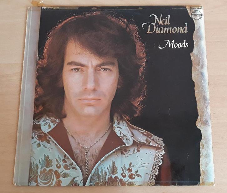 Neil Diamond – Moods - Lp, Cd's en Dvd's, Vinyl | Rock, Gebruikt, Poprock, 12 inch, Ophalen of Verzenden