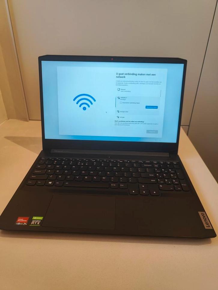 Lenovo ideapad gaming 3, Computers en Software, Chromebooks, Zo goed als nieuw, 15 inch, 16 GB, 256 GB of meer, Qwerty, Ophalen of Verzenden
