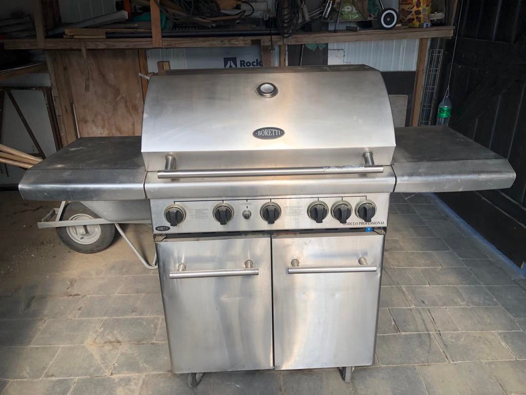 Boretti Modulo Professional gasbarbecue, Ophalen, Gebruikt