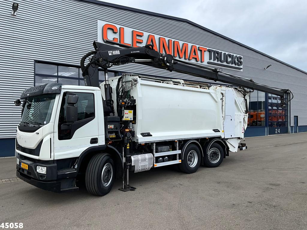 Ginaf C 3128 NF Euro 6 Hiab 21 Tonmeter laadkraan Just 106.9, Auto's, Automaat, Euro 6, Ginaf, 320 pk