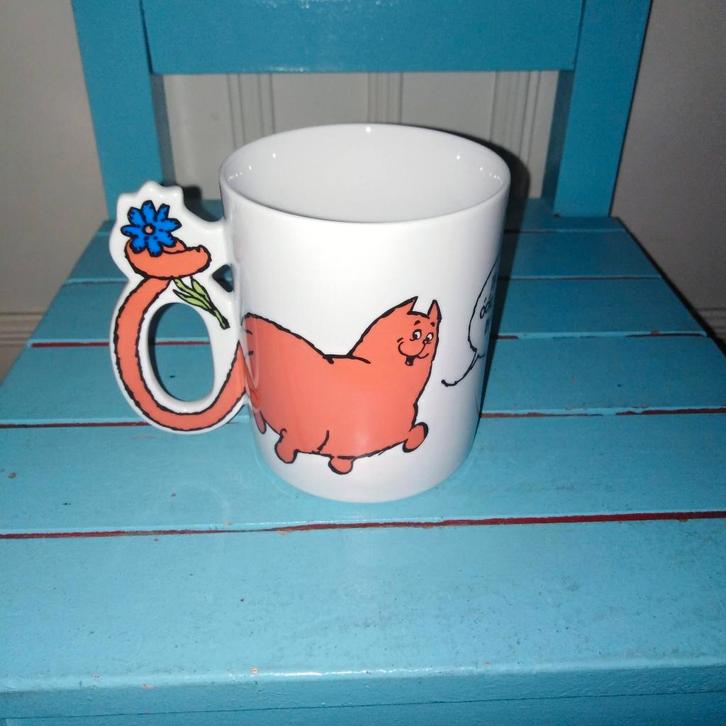 Jan Jans beker met de rode kater, Verzamelen, Stripfiguren, Gebruikt, Gebruiksvoorwerp, Overige figuren, Ophalen