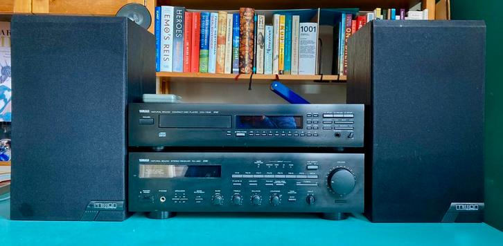 Yamaha en Mission stereoset, Audio, Tv en Foto, Stereo-sets, Gebruikt, Cd-speler, Overige merken, Ophalen