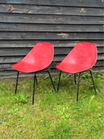 Paar stoelen Pierre Guarihe voor Meurop, 1960s, Ophalen, Gebruikt, Twee