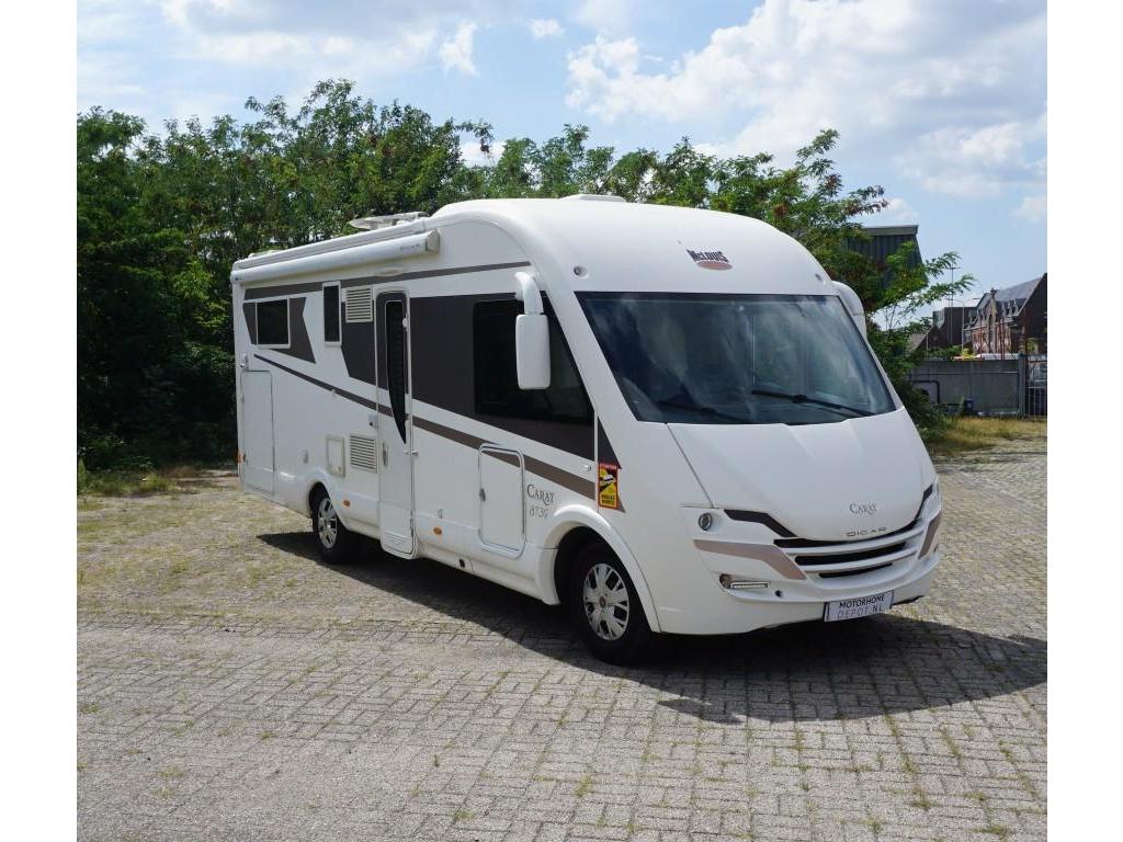 Mc. Louis Nevis 873 G Carat 2016 Euro 5, Caravans en Kamperen, Campers, Integraal, Reservewiel, Luifel, Overige merken