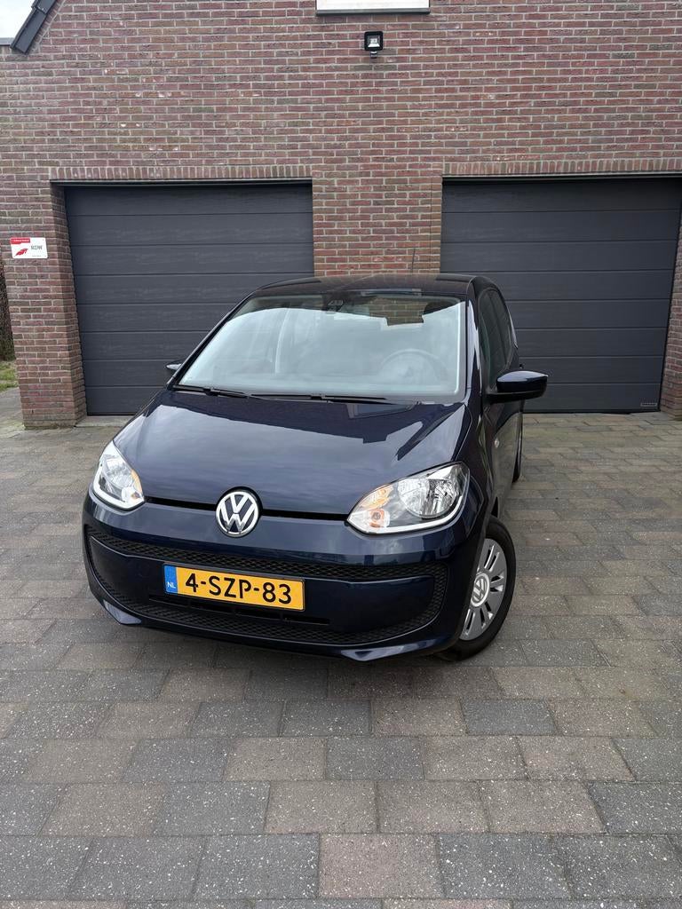 Volkswagen up! 1.0 44KW/60PK 5-DRS 2014 Blauw, Auto's, Stof, 840 kg, Origineel Nederlands, Handgeschakeld