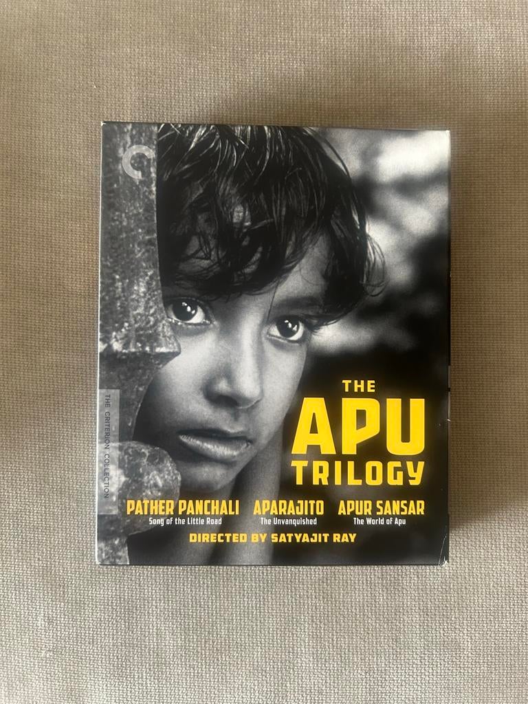 The Apu Trilogy (Ray) / Criterion Collection/ blu-ray, Cd's en Dvd's, Blu-ray, Ophalen of Verzenden, Zo goed als nieuw, Filmhuis